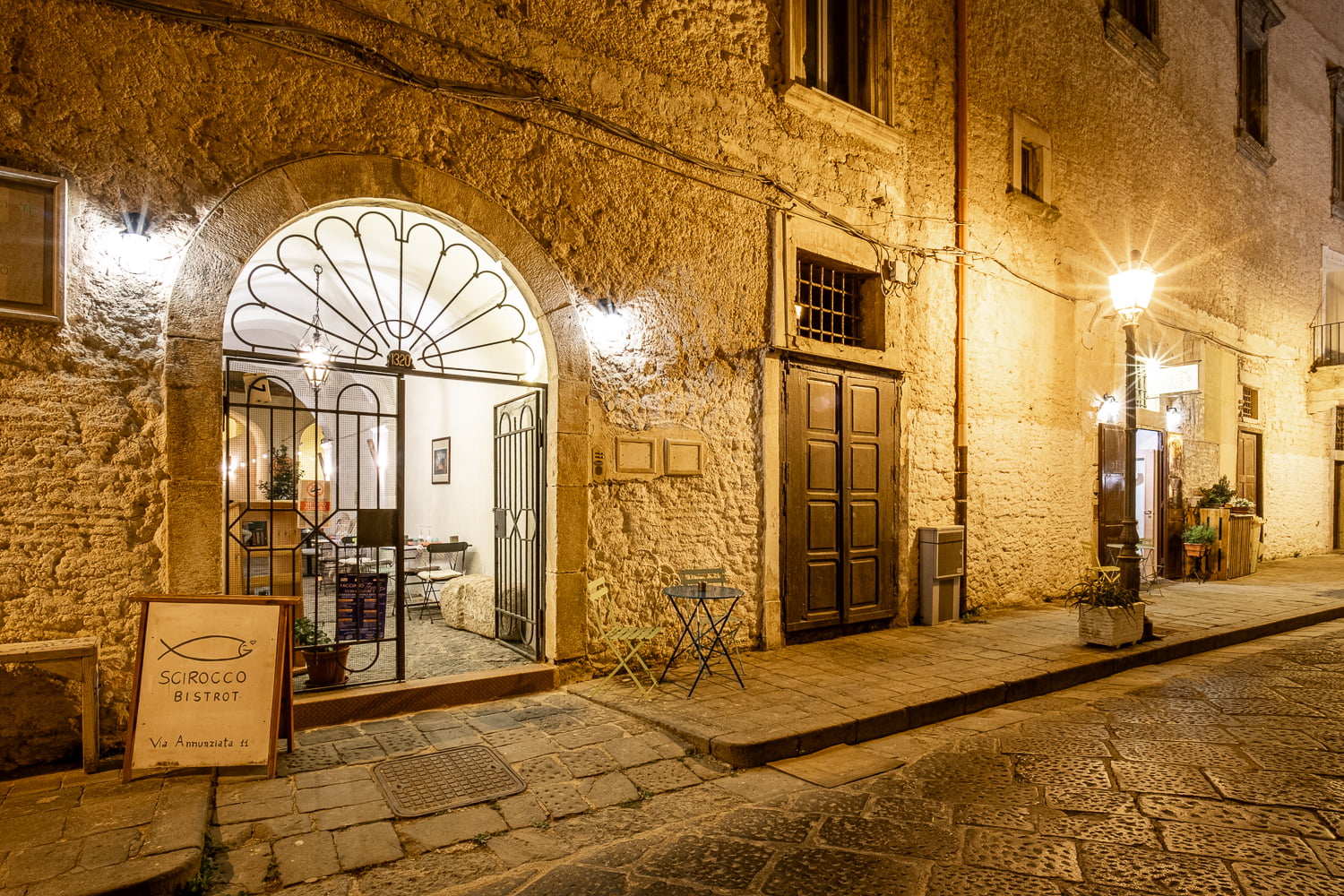 Chiosco del 1300 - sala estiva- Scirocco Bistrot - Ristorante a Gaeta